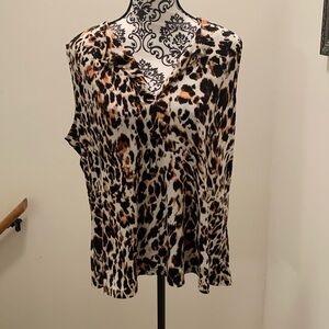 Calvin Klein sleeveless blouse